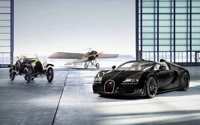 Bugatti Veyron Black Bess 2014. Desktop wallpaper