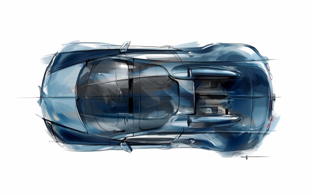 Bugatti Veyron Jean-Pierre Wimille 2013. Desktop wallpaper