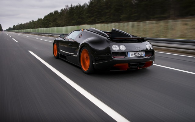 Bugatti Veyron 16.4 Grand Sport Vitesse World Record Car Edition 2013. Desktop wallpaper