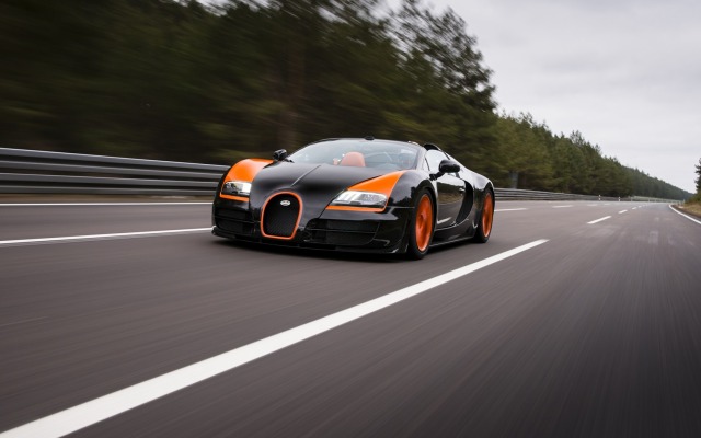 Bugatti Veyron 16.4 Grand Sport Vitesse World Record Car Edition 2013. Desktop wallpaper