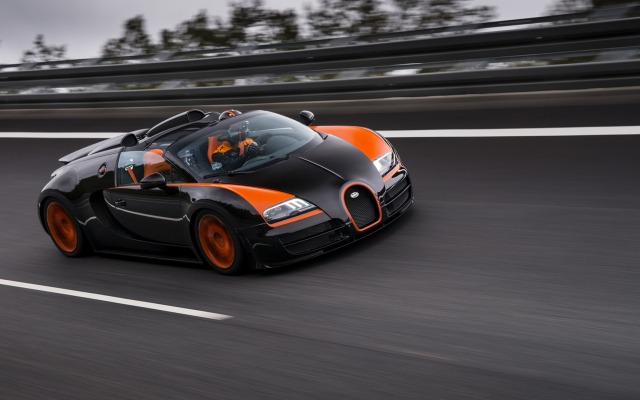 Bugatti Veyron 16.4 Grand Sport Vitesse World Record Car Edition 2013. Desktop wallpaper