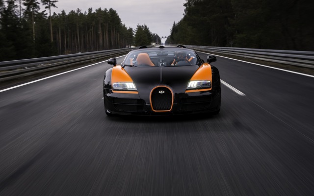 Bugatti Veyron 16.4 Grand Sport Vitesse World Record Car Edition 2013. Desktop wallpaper