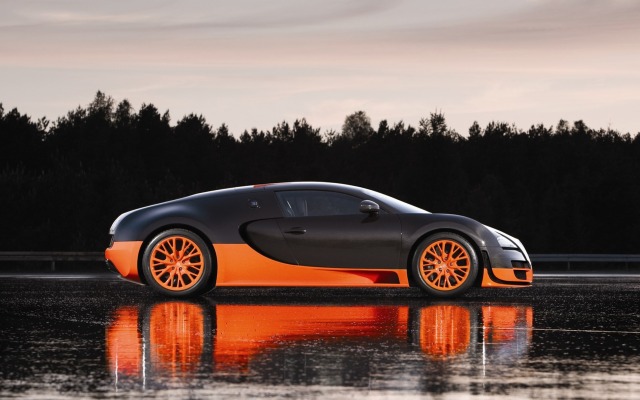 Bugatti Veyron 16.4 Super Sports Car 2011. Desktop wallpaper