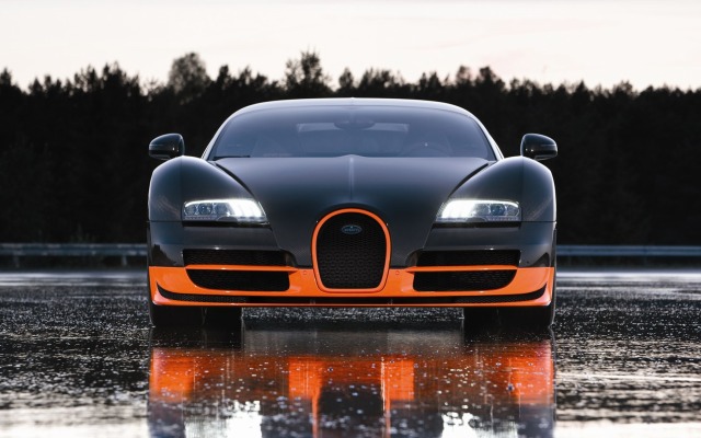 Bugatti Veyron 16.4 Super Sports Car 2011. Desktop wallpaper