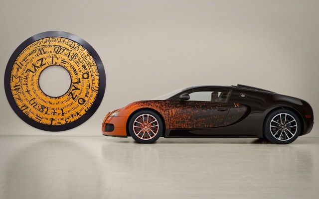 Bugatti Veyron Grand Sport Venet 2012. Desktop wallpaper