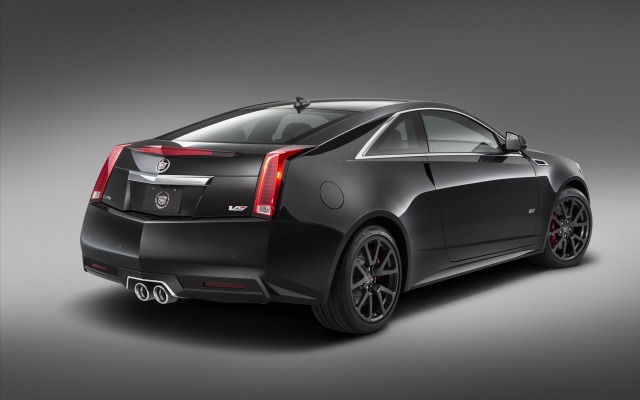 Cadillac CTS-V Coupe 2015. Desktop wallpaper