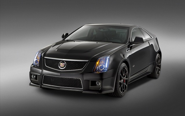 Cadillac CTS-V Coupe 2015. Desktop wallpaper