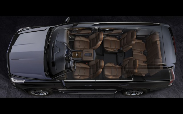 Cadillac Escalade 2015. Desktop wallpaper