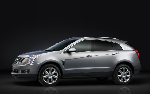 Cadillac SRX 2013. Desktop wallpaper