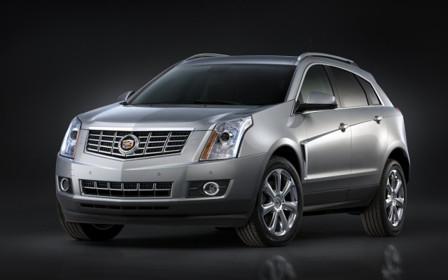 Cadillac SRX 2013. Desktop wallpaper