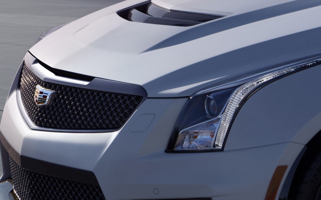 Cadillac ATS-V Coupe 2016. Desktop wallpaper