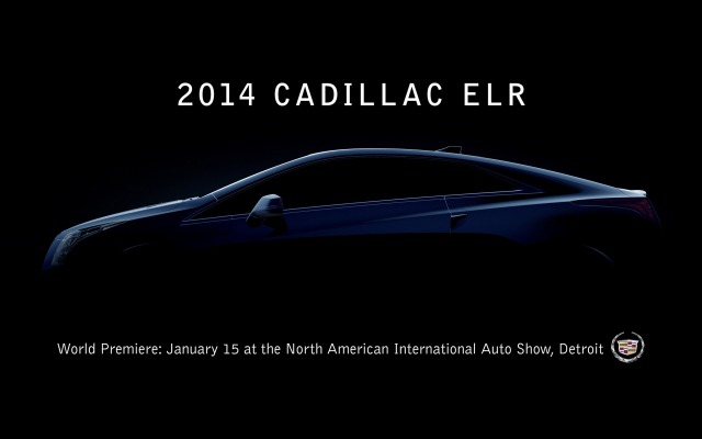 Cadillac ELR 2014. Desktop wallpaper