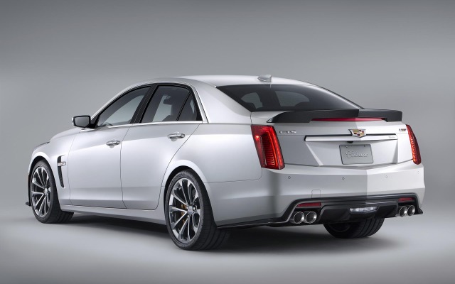 Cadillac CTS-V 2016. Desktop wallpaper