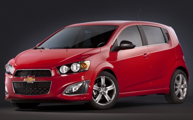 Chevrolet Sonic RS 2013. Desktop wallpaper