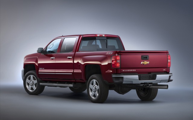 Chevrolet Silverado LTZ 2015. Desktop wallpaper