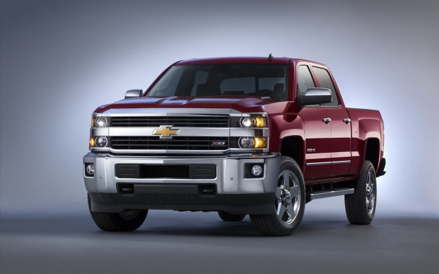 Chevrolet Silverado LTZ 2015. Desktop wallpaper