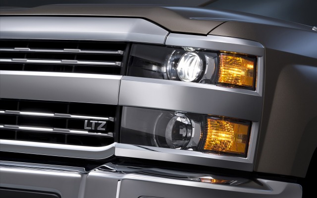 Chevrolet Silverado LTZ 2015. Desktop wallpaper