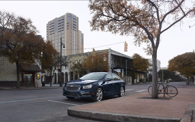 Chevrolet Cruze LTZ 2015. Desktop wallpaper