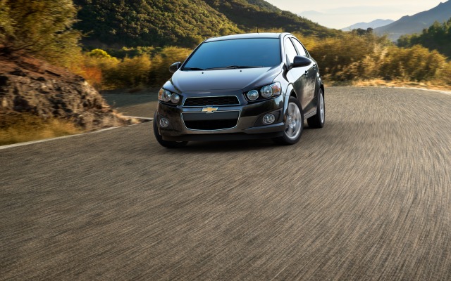 Chevrolet Aveo 2015. Desktop wallpaper