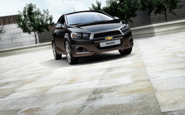 Chevrolet Aveo 2015. Desktop wallpaper