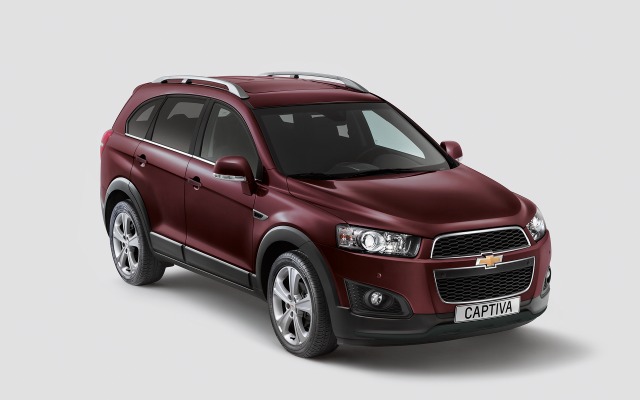 Chevrolet Captiva 2015. Desktop wallpaper