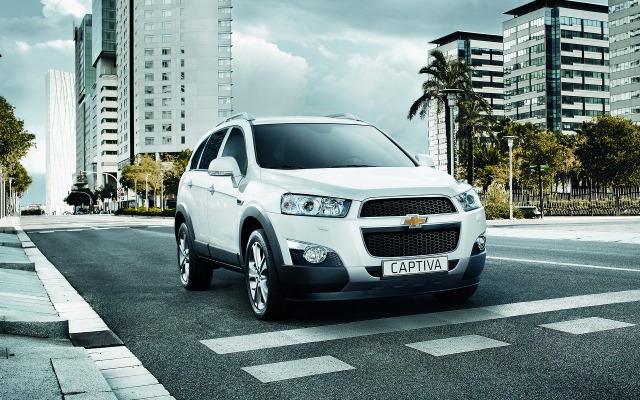 Chevrolet Captiva 2015. Desktop wallpaper