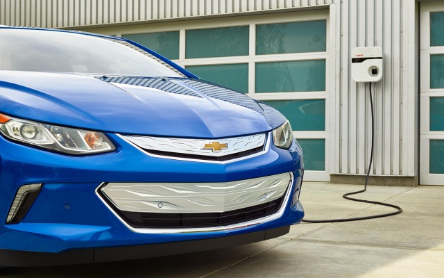 Chevrolet Volt 2016. Desktop wallpaper