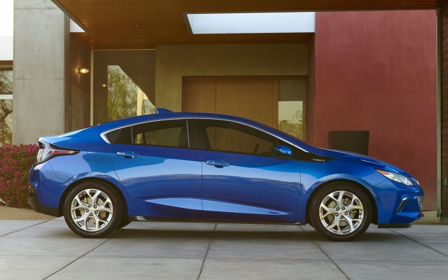 Chevrolet Volt 2016. Desktop wallpaper