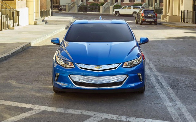 Chevrolet Volt 2016. Desktop wallpaper