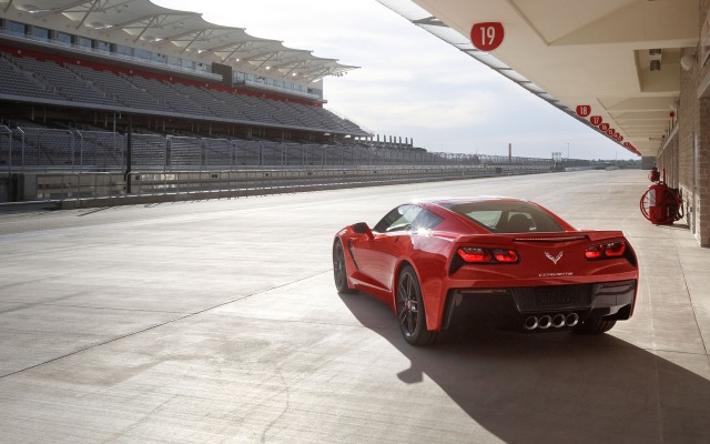 Chevrolet Corvette Stingray 2015. Desktop wallpaper