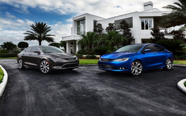 Chrysler 200 Sedan 2015. Desktop wallpaper