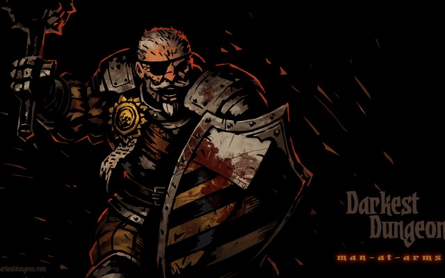 Darkest Dungeon. Desktop wallpaper