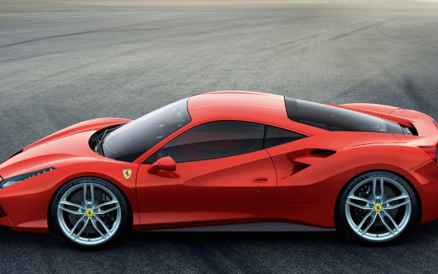 Ferrari 488 GTB 2015. Desktop wallpaper