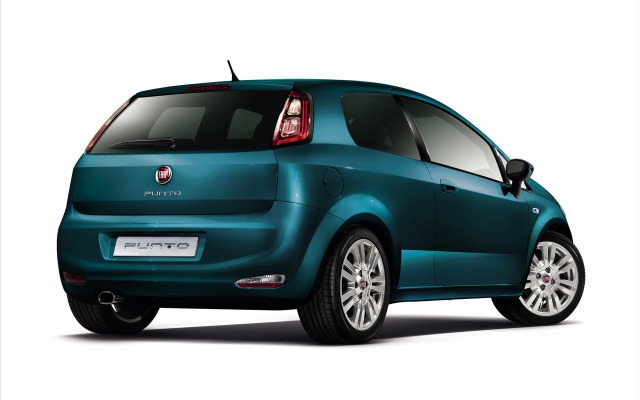 Fiat Punto 2012. Desktop wallpaper