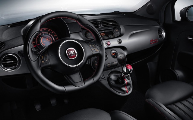Fiat 500S 2013. Desktop wallpaper