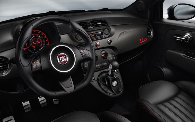 Fiat 500 GQ Edition 2013. Desktop wallpaper