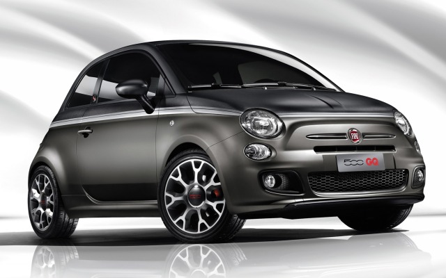 Fiat 500 GQ Edition 2013. Desktop wallpaper