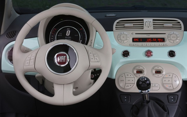 Fiat 500 Cult 2014. Desktop wallpaper