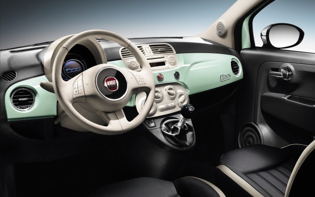 Fiat 500 Cult 2014. Desktop wallpaper