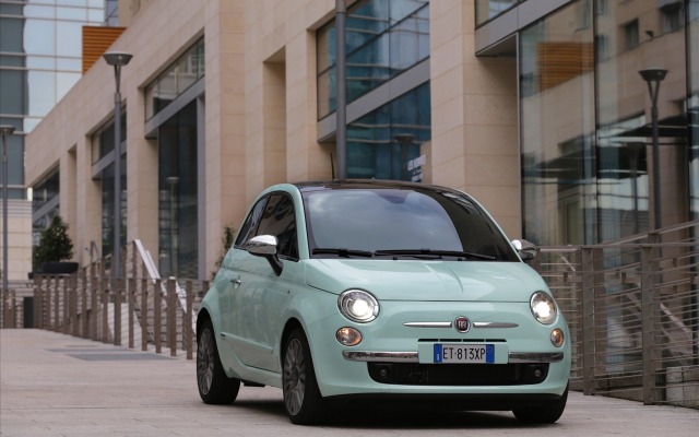 Fiat 500 Cult 2014. Desktop wallpaper