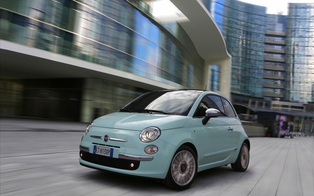 Fiat 500 Cult 2014. Desktop wallpaper