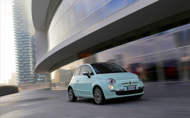 Fiat 500 Cult 2014. Desktop wallpaper