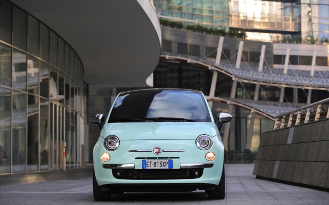 Fiat 500 Cult 2014. Desktop wallpaper