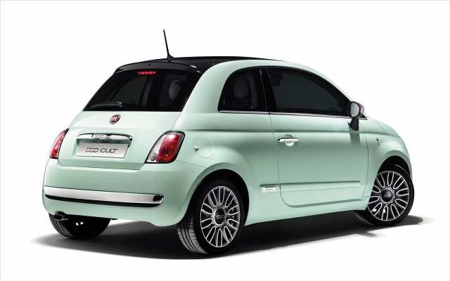 Fiat 500 Cult 2014. Desktop wallpaper