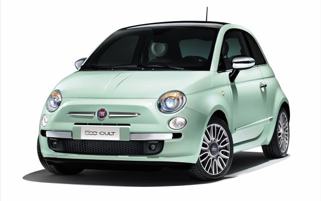 Fiat 500 Cult 2014. Desktop wallpaper