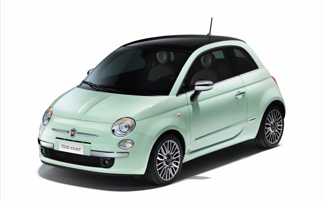 Fiat 500 Cult 2014. Desktop wallpaper