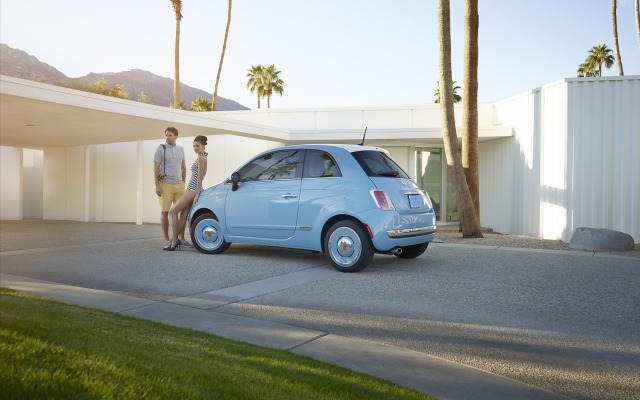 Fiat 500 1957 Edition 2014. Desktop wallpaper