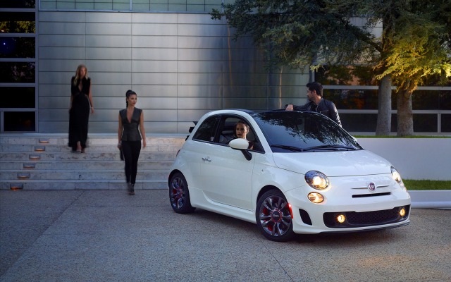 Fiat 500C GQ Edition 2014. Desktop wallpaper