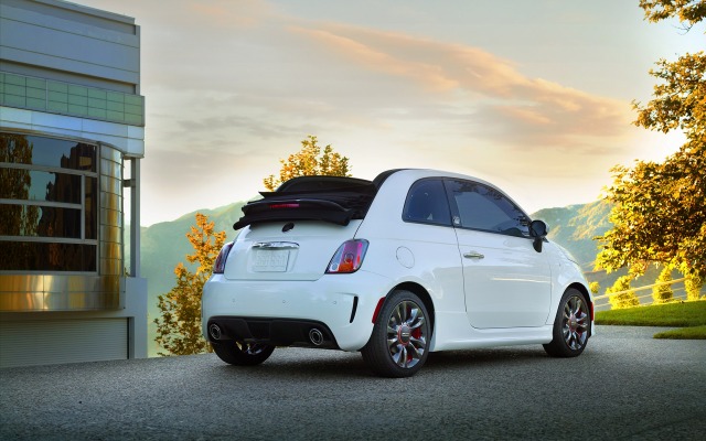 Fiat 500C GQ Edition 2014. Desktop wallpaper