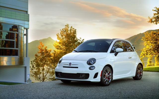 Fiat 500C GQ Edition 2014. Desktop wallpaper